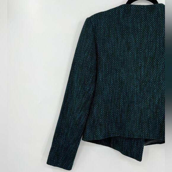 Banana Republic Dark Green Textured Blazer - Picture 10 of 16